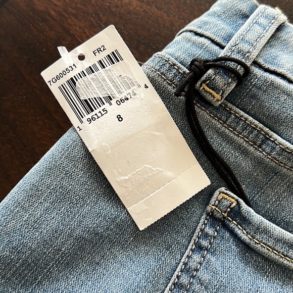 Jen 7 by 7 For All Mankind High Waist Roll Cuff Denim Shorts - Picture 11 of 12